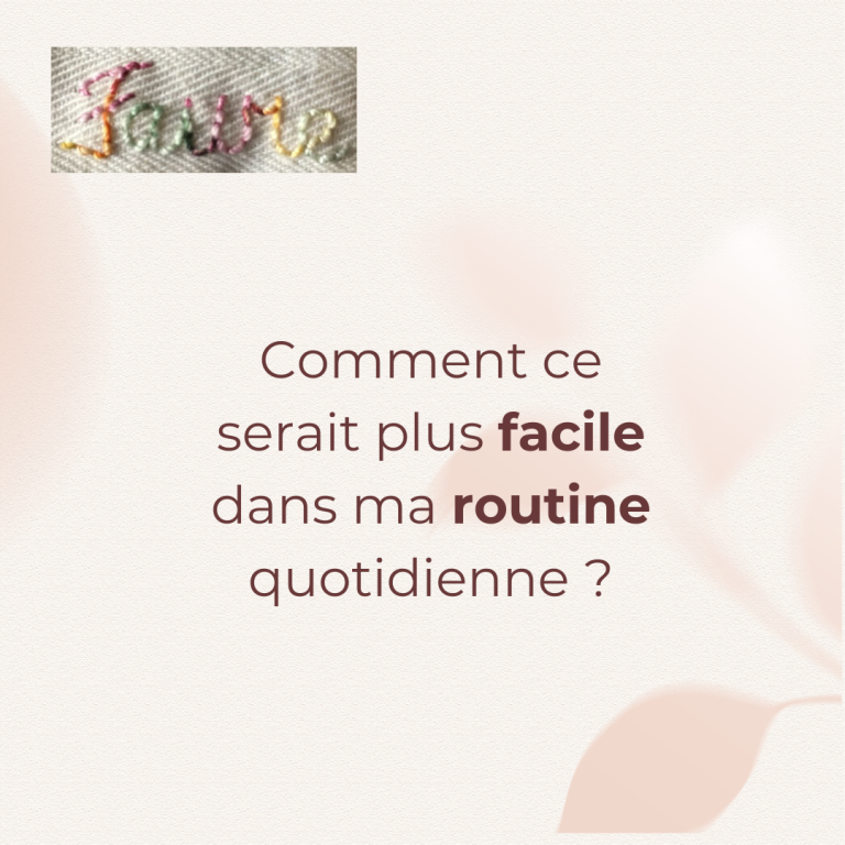 Conseil : Comment ce serait plus facile dans ma routine quotidienne ? Par la pause lâcher-prise et la sophrologie !