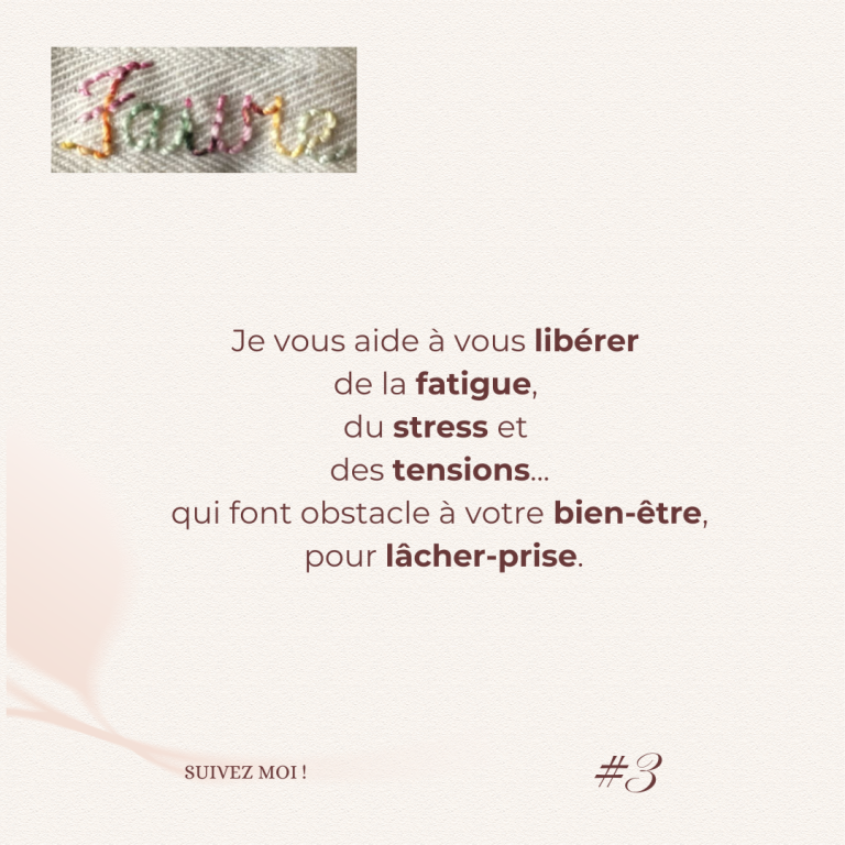 Comment puis-je vous aider à vous relaxer ?