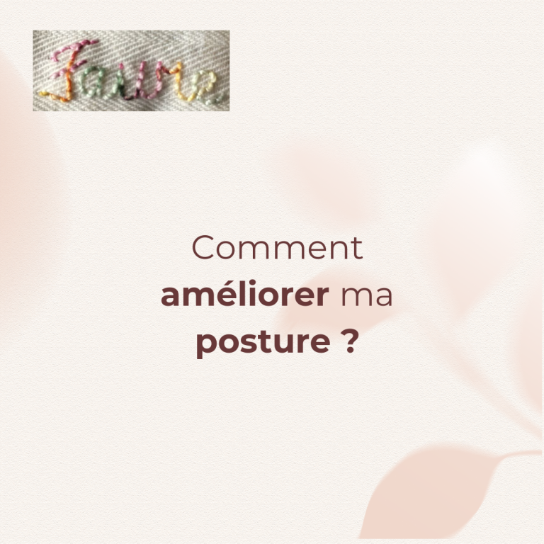Conseil : Comment améliorer ma posture ? Par la pause lâcher-prise et la sophrologie !