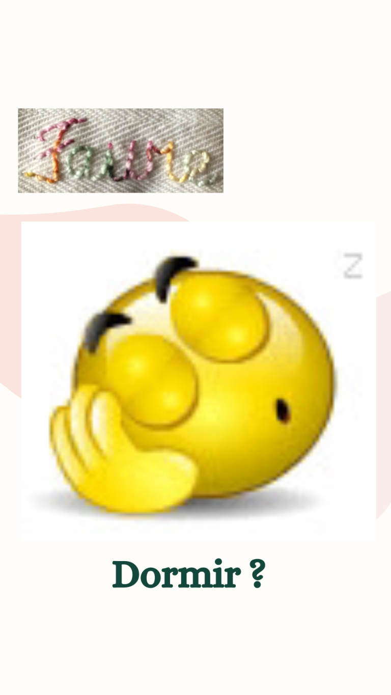 Dormir pendant la séance ?