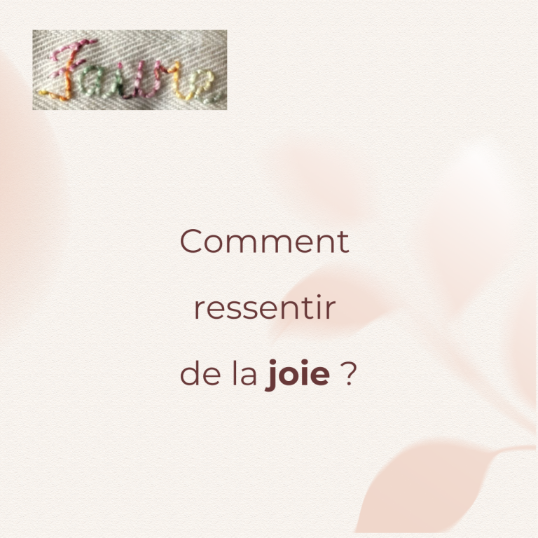 Conseil : Comment ressentir de la joie ? Conseil : Comment ressentir de la joie ? Par la pause lâcher-prise !