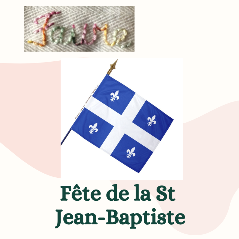 Fête de la St Jean-Baptiste Fête de la St Jean-Baptiste