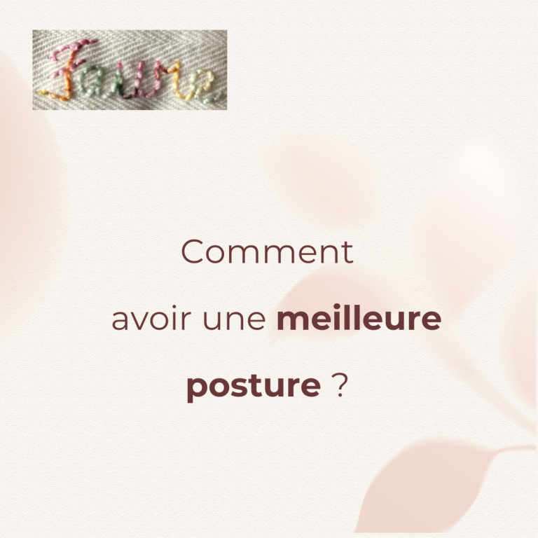 Conseil : Comment avoir une meilleure posture ? Par la pause lâcher-prise et la sophrologie !