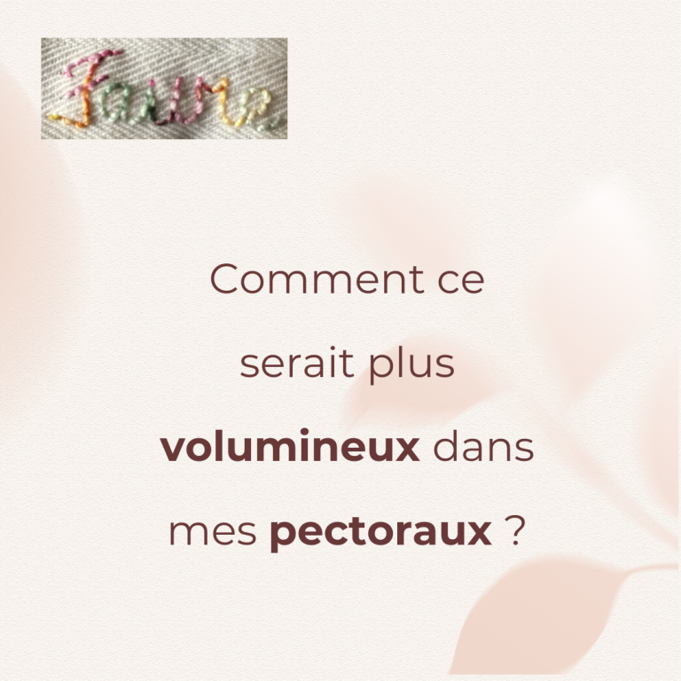 Conseil : Comment ce serait volumineux dans mes pectoraux ? Conseil : Comment ce serait plus volumineux dans mes pectoraux ? Par la pause lâcher-prise !